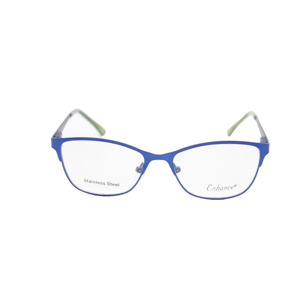 ENHANCE 4060 BLUE GREEN TIPS AUTHENTIC DESIGNER FRAMES EYEGLASSES 47-14-125